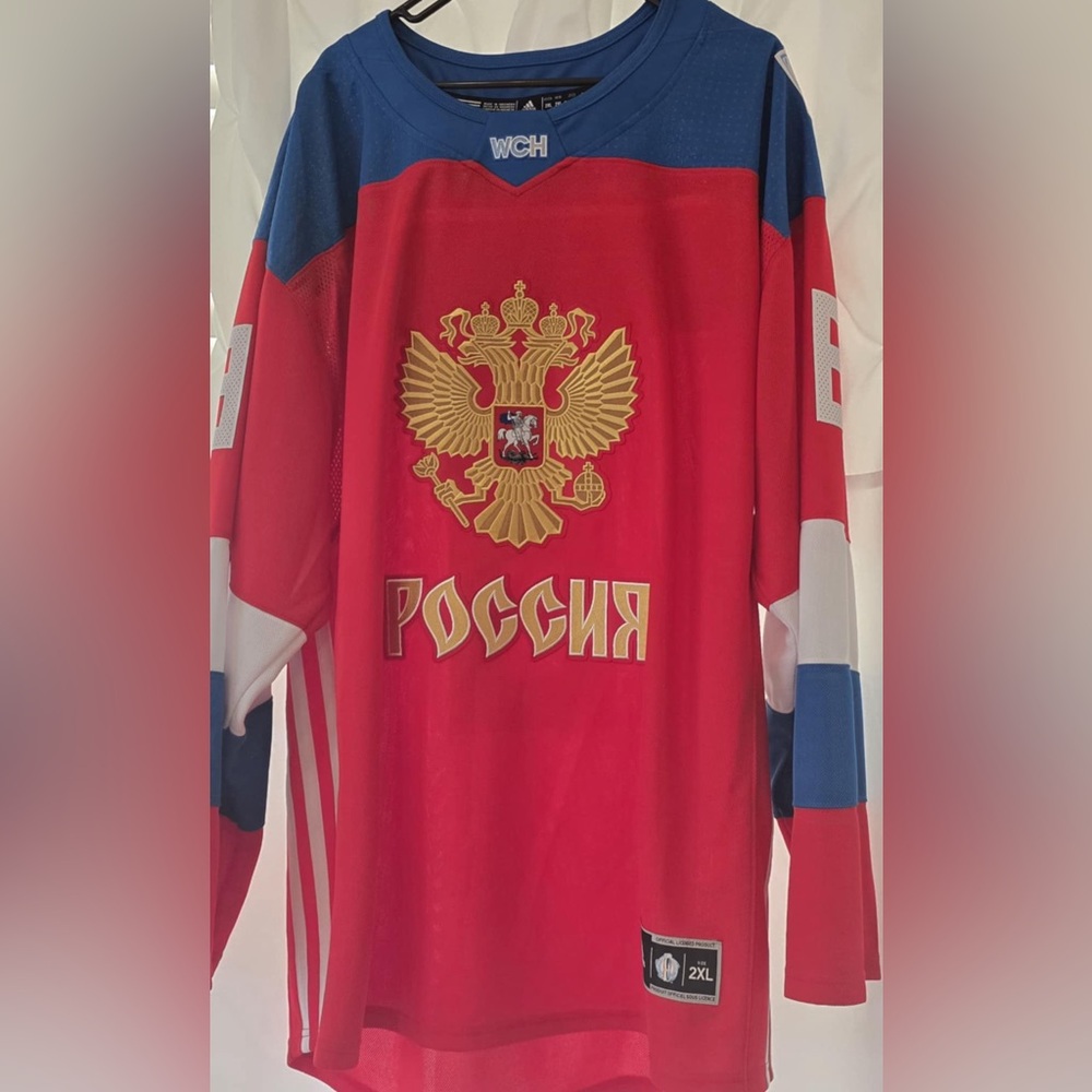 Mint Condition never worn rare 2016 World Cup Ovechkin Jersey